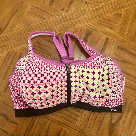 VSX Victoria’s Secret Sport Knockout Geometric Sports Bra - Picture 1 of 5